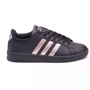 adidas neo cloudfoam rose gold